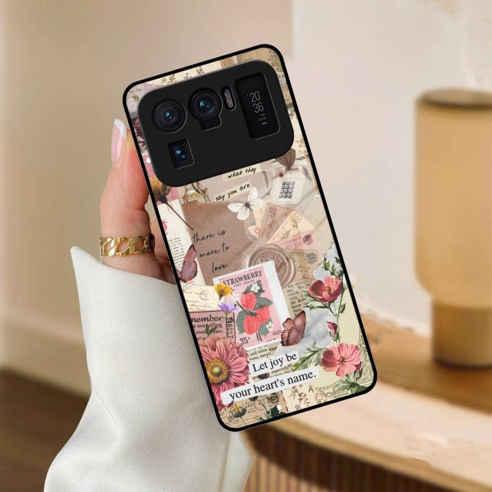 Vintage Vibes Glass Case Cover For Redmi/Xiaomi - ShopOnCliQ