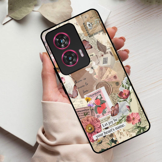 Vintage Vibes Glass Case Cover For iPhone - ShopOnCliQ