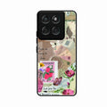 Vintage Vibes Glass Case Cover For Motorola Edge 70 5G