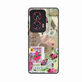 Vintage Vibes Glass Case Cover For Motorola G96 5G
