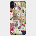 Vintage Vibes Glass Case Cover For Nothing Cmf Phone 1