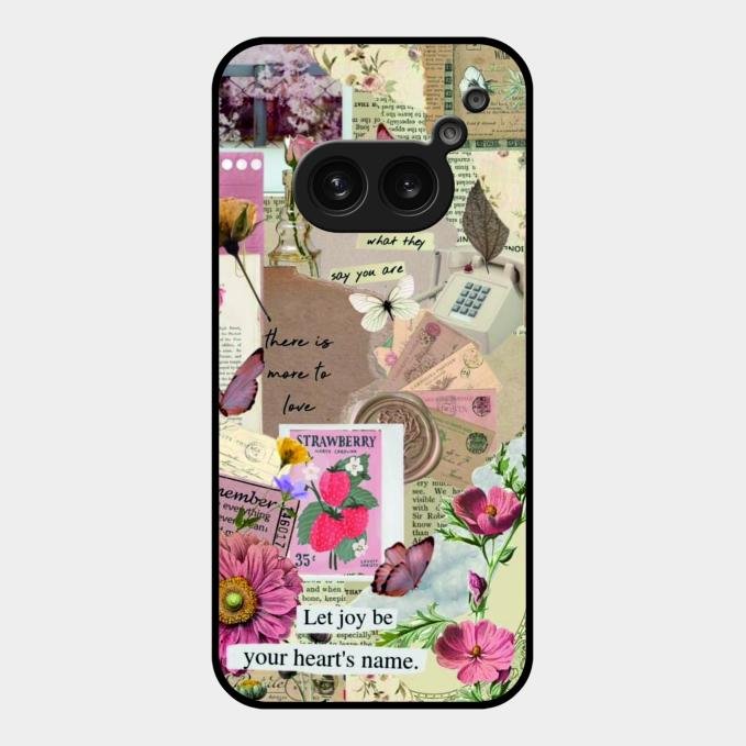 Vintage Vibes Glass Case Cover For Nothing Phone 2A 5G
