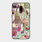 Vintage Vibes Glass Case Cover For Oneplus 7