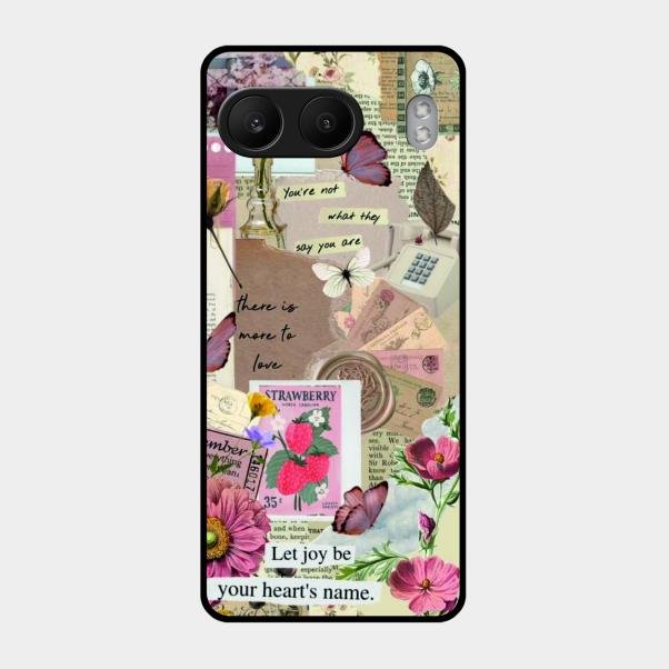Vintage Vibes Glass Case Cover For Oneplus Nord 4 5G