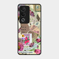 Vintage Vibes Glass Case Cover For Oppo A3 Pro 5G