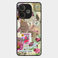 Vintage Vibes Glass Case Cover For Oppo A5 Pro 5G