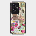 Vintage Vibes Glass Case Cover For Oppo A79 5G