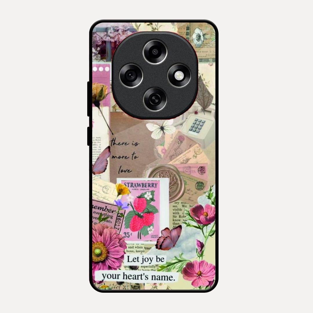 Vintage Vibes Glass Case Cover For Oppo F31 Pro 5G