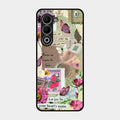 Vintage Vibes Glass Case Cover For Oppo K13X 5G