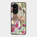 Vintage Vibes Glass Case Cover For Oppo Reno 10 5G