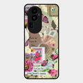 Vintage Vibes Glass Case Cover For Oppo Reno 10 Pro Plus 5G