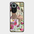 Vintage Vibes Glass Case Cover For Oppo Reno 11 5G