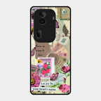 Vintage Vibes Glass Case Cover For Oppo Reno 11 Pro 5G