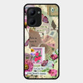 Vintage Vibes Glass Case Cover For Realme C33 2023