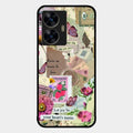 Vintage Vibes Glass Case Cover For Realme C55