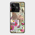 Vintage Vibes Glass Case Cover For Realme Gt 7 5G