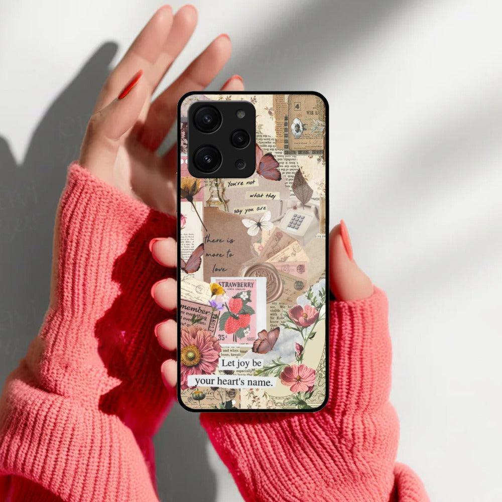 Vintage Vibes Glass Case Cover For Redmi/Xiaomi - ShopOnCliQ