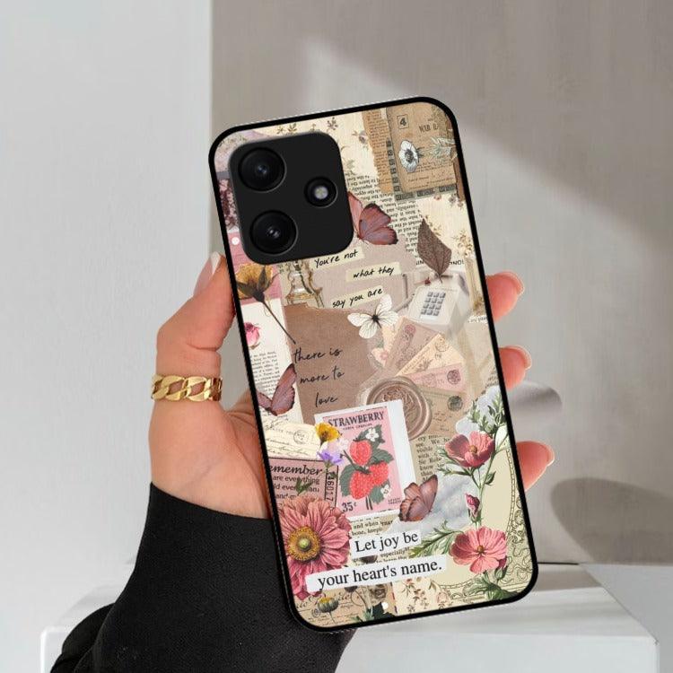 Vintage Vibes Glass Case Cover For Redmi/Xiaomi - ShopOnCliQ