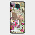 Vintage Vibes Glass Case Cover For Redmi Note 10 Lite