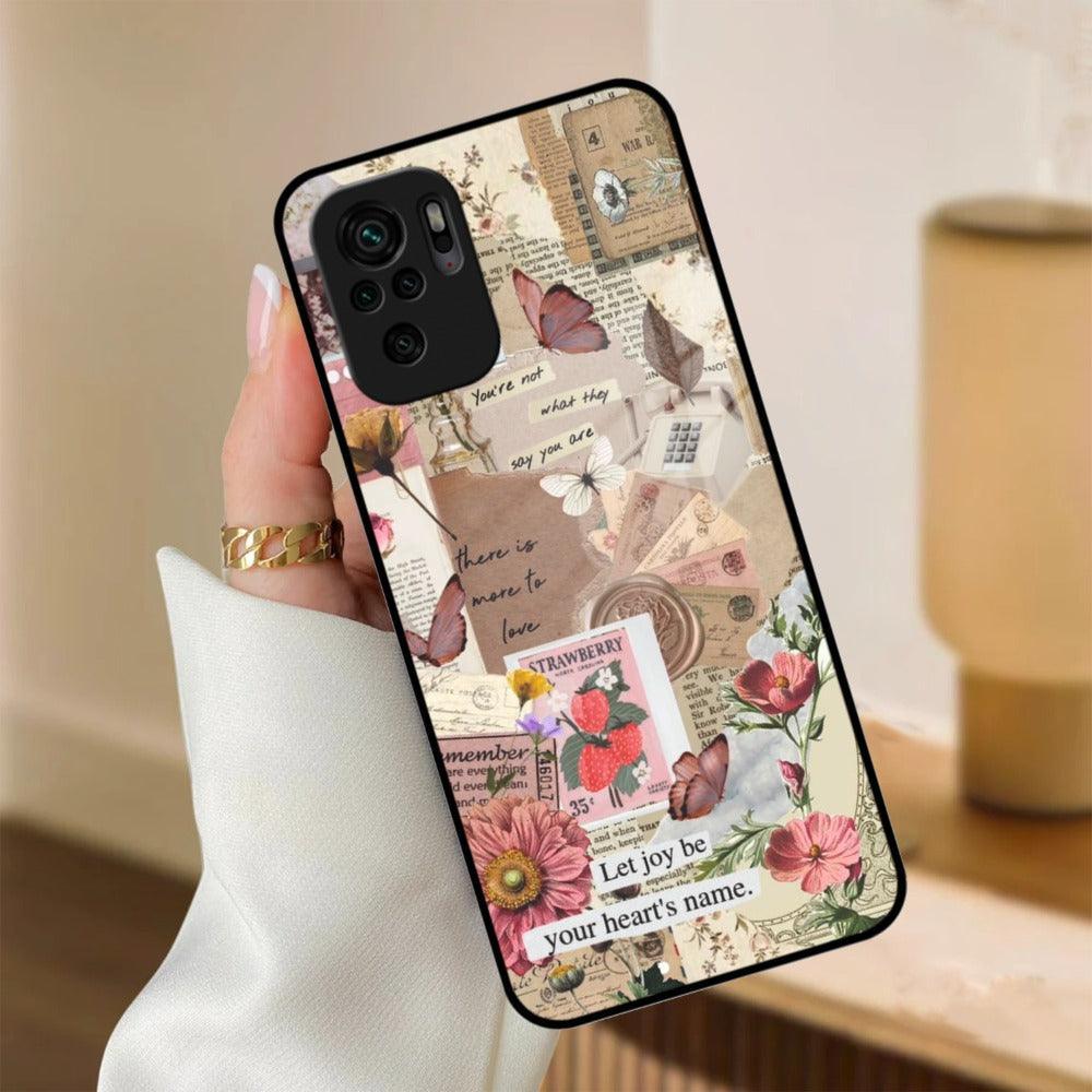 Vintage Vibes Glass Case Cover For Redmi/Xiaomi - ShopOnCliQ