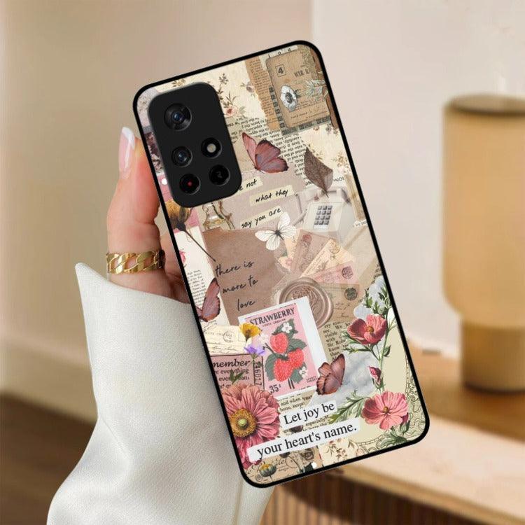 Vintage Vibes Glass Case Cover For Redmi/Xiaomi - ShopOnCliQ