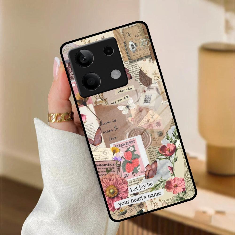 Vintage Vibes Glass Case Cover For Redmi/Xiaomi - ShopOnCliQ