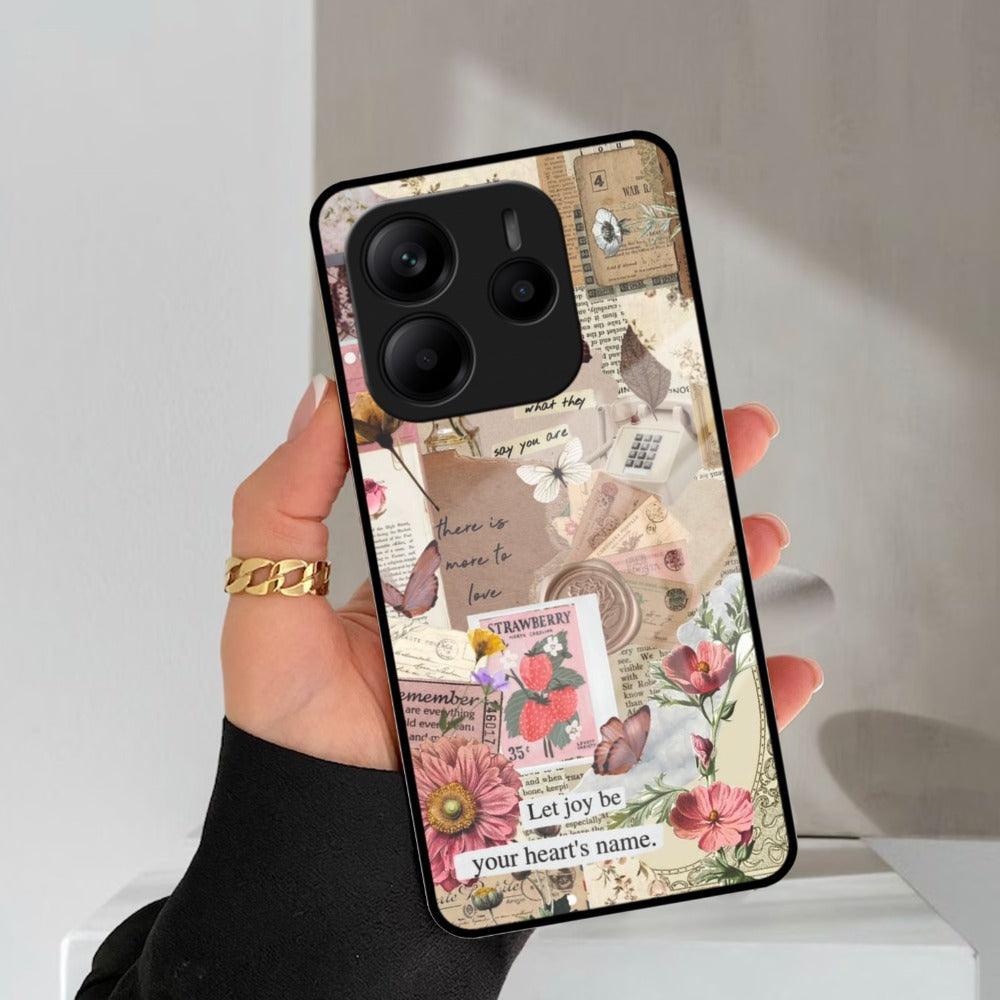 Vintage Vibes Glass Case Cover For Redmi/Xiaomi - ShopOnCliQ