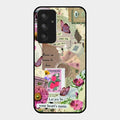 Vintage Vibes Glass Case Cover For Samsung Galaxy A54 5G