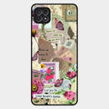 Vintage Vibes Glass Case Cover For Samsung Galaxy F42 5G