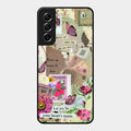 Vintage Vibes Glass Case Cover For Samsung Galaxy S21 Fe 5G