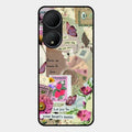 Vintage Vibes Glass Case Cover For Vivo T2 5G