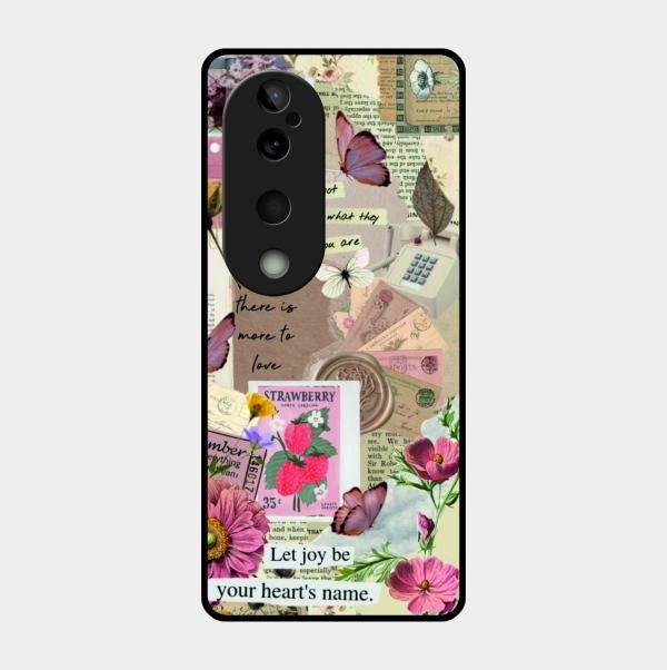 Vintage Vibes Glass Case Cover For Vivo T3 Ultra