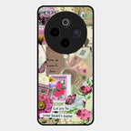 Vintage Vibes Glass Case Cover For Vivo T4 5G