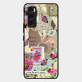 Vintage Vibes Glass Case Cover For Vivo V20 Se