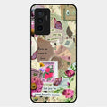 Vintage Vibes Glass Case Cover For Vivo V23E 5G