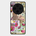 Vintage Vibes Glass Case Cover For Vivo X100 5G