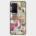 Vintage Vibes Glass Case Cover For Vivo X60 Pro Plus 5G