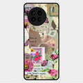 Vintage Vibes Glass Case Cover For Vivo X90 5G