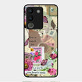Vintage Vibes Glass Case Cover For Vivo Y200 5G