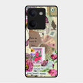 Vintage Vibes Glass Case Cover For Vivo Y200 Pro 5G