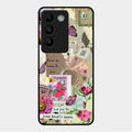 Vintage Vibes Glass Case Cover For Vivo Y200E 5G