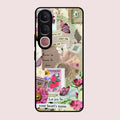 Vintage Vibes Glass Case Cover For Vivo Y31 5G