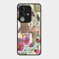 Vintage Vibes Glass Case Cover For Vivo Y31 Pro 5G