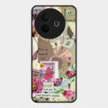 Vintage Vibes Glass Case Cover For Vivo Y39 5G