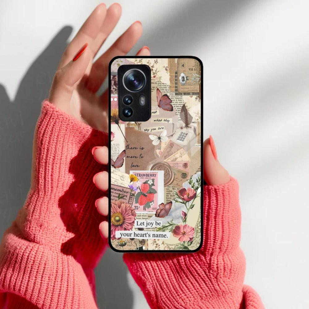 Vintage Vibes Glass Case Cover For Redmi/Xiaomi - ShopOnCliQ