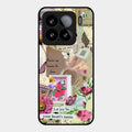 Vintage Vibes Glass Case Cover For Xiaomi 15 5G