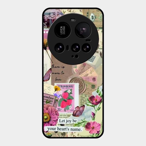 Vintage Vibes Glass Case Cover For Xiaomi 15 Ultra 5G