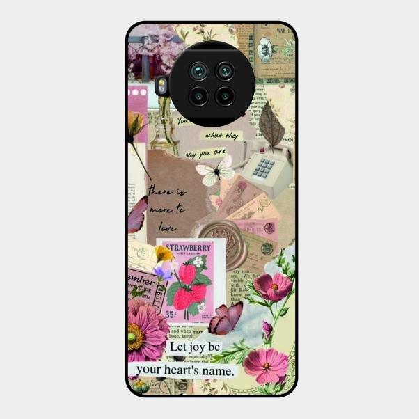 Vintage Vibes Glass Case Cover For Xiaomi Mi 10I 5G