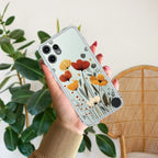 Vintage Wildflower Transparent Silicon Case For Nothing