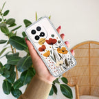 Vintage Wildflower Transparent Silicon Case For iQOO 15 5G